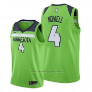 Maglia Minnesota Timberwolves Jaylen Nowell NO 4 Statement Verde