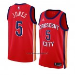 Maglia New Orleans Pelicans Herbert Jones #5 Statement 2023-24 Rosso