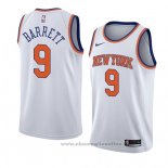 Maglia New York Knicks R.j. Barrett NO 9 Statement 2019-20 Bianco
