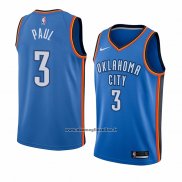 Maglia Oklahoma City Thunder Chris Paul #3 Icon Blu