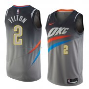 Maglia Oklahoma City Thunder Raymond Felton NO 2 Citta 2018 Grigio