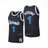 Maglia Orlando Magic Anfernee Hardaway #1 Mitchell & Ness 1994-95 Nero