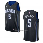 Maglia Orlando Magic Paolo Banchero #5 Icon 2022-23 Nero