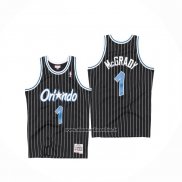 Maglia Orlando Magic Tracy McGrady #1 Hardwood Classics Throwback Nero