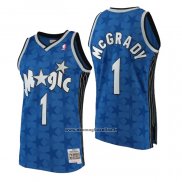 Maglia Orlando Magic Tracy McGrady #1 Mitchell & Ness 2000-01 Blu