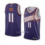 Maglia Phoenix Suns Bol Bol #11 Icon 2023-24 Viola