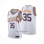 Maglia Phoenix Suns Kevin Durant No 35 Association 2025-26 Bianco