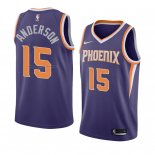 Maglia Phoenix Suns Ryan Anderson NO 15 Icon 2018 Viola