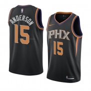 Maglia Phoenix Suns Ryan Anderson NO 15 Statement 2018 Nero