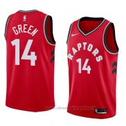 Maglia Toronto Raptors Danny Green NO 14 Icon 2018 Rosso