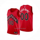 Maglia Toronto Raptors Personalizzate Icon 2024-25 Rosso