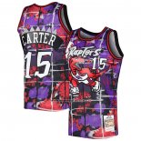 Maglia Toronto Raptors Vince Carter #15 Mitchell & Ness Lunar New Year Viola