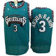 Maglia Vancouver Grizzlies Abdur-Rahim NO 3 Historic Throwback Verde