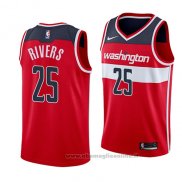 Maglia Washington Wizards Austin Rivers NO 25 Icon 2018 Rosso