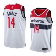 Maglia Washington Wizards Jason Smith NO 14 Association 2018 Bianco