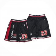 Pantaloncini Chicago Bulls Just Don Nero1