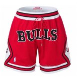 Pantaloncini Chicago Bulls Just Don Rosso