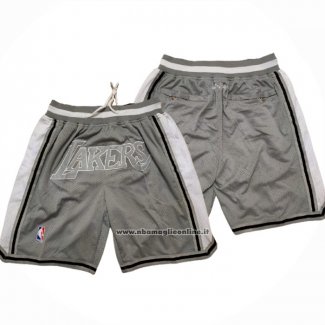 Pantaloncini Los Angeles Lakers MVP Grigio