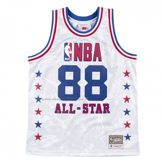 Maglia All Star 1988 AAPE x Mitchell & Ness Bianco