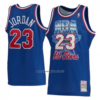 Maglia All Star 1993 Michael Jordan #23 Blu