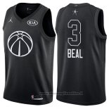 Maglia All Star 2018 Washington Wizards Bradley Beal NO 3 Nero