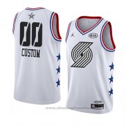 Maglia All Star 2019 Portland Trail Blazers Personalizzate Bianco