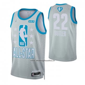 Maglia All Star 2022 Miami Heat Jimmy Butler #22 Grigio