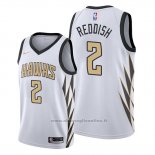 Maglia Atlanta Hawks Cam Reddish NO 2 Citta 2018-19 Bianco