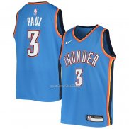 Maglia Bambino Oklahoma City Thunder Chris Paul #3 Icon Blu