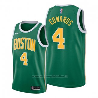 Maglia Boston Celtics Carsen Edwards NO 4 Earned 2019-20 Verde