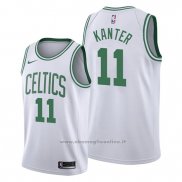 Maglia Boston Celtics Enes Kanter NO 11 Association Bianco