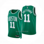 Maglia Boston Celtics Payton Pritchard No 11 Icon 2024-25 Verde