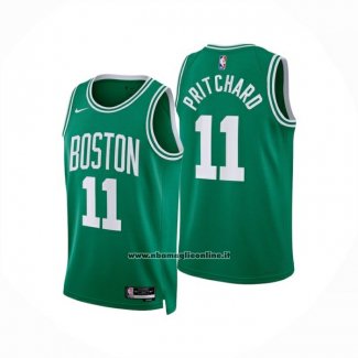 Maglia Boston Celtics Payton Pritchard No 11 Icon 2024-25 Verde