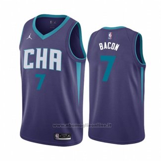 Maglia Charlotte Hornets Dwayne Bacon NO 7 Statement Viola