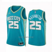 Maglia Charlotte Hornets P.J. Washington #25 Citta 2023-24 Verde