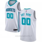 Maglia Charlotte Hornets Personalizzate 17-18 Bianco