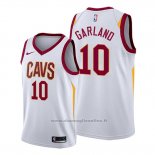 Maglia Cleveland Cavaliers Darius Garland NO 10 Association 2019-20 Bianco