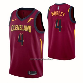 Maglia Cleveland Cavaliers Evan Mobley #4 Icon Rosso