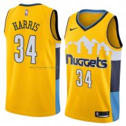 Maglia Denver Nuggets Devin Harris NO 34 Statement 2018 Giallo