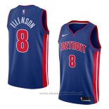 Maglia Detroit Pistons Henry Ellenson NO 8 Icon 2018 Blu