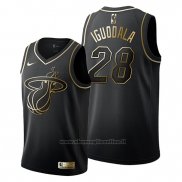 Maglia Golden Edition Miami Heat Andre Iguodala NO 28 2019-20 Nero