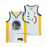 Maglia Golden State Warriors Stephen Curry #30 2022 Slam Dunk Special Mexico Edition Bianco
