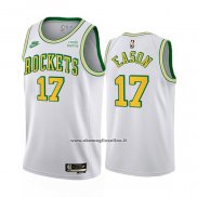 Maglia Houston Rockets Tari Eason #17 Classic 2022-23 Bianco