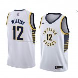 Maglia Indiana Pacers Damien Wilkins NO 12 Association 2018 Bianco