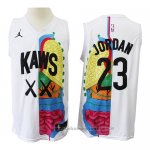 Maglia KAWS x Jordan x NBA Bianco