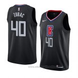 Maglia Los Angeles Clippers Ivica Zubac NO 40 Statement 2019 Nero