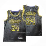 Maglia Los Angeles Lakers Kobe Bryant #24 Crenshaw Black Mamba Nero
