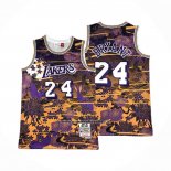 Maglia Los Angeles Lakers Kobe Bryant #24 Mitchell & Ness Lunar New Year Viola