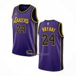 Maglia Los Angeles Lakers Kobe Bryant #24 Statement 2022-23 Viola