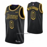 Maglia Los Angeles Lakers Russell Westbrook #0 Citta Nero
